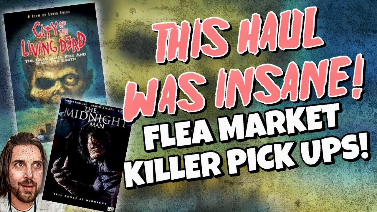 I Found Legendary ANCHOR BAY and IFC Horror Dvd's at a FLEA MARKET | Planet CHH