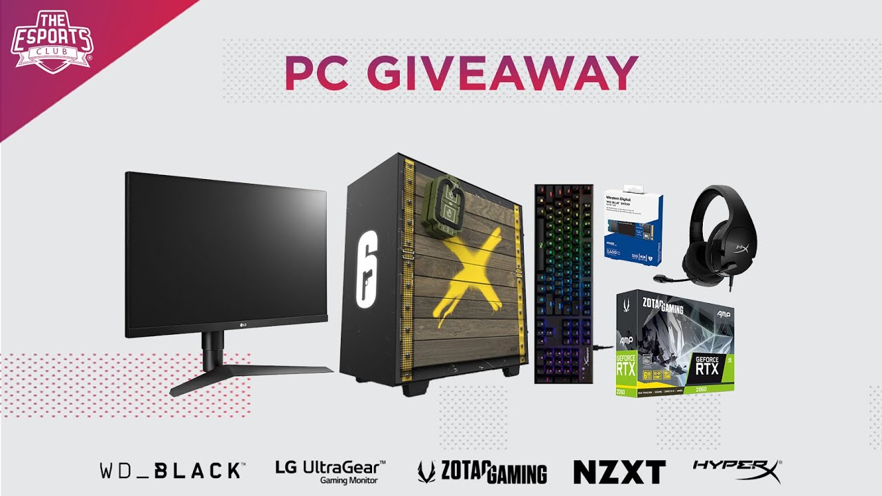 Rainbow Six Siege PC Giveaway | NZXT H510 Siege Cabinet | The Esports Club