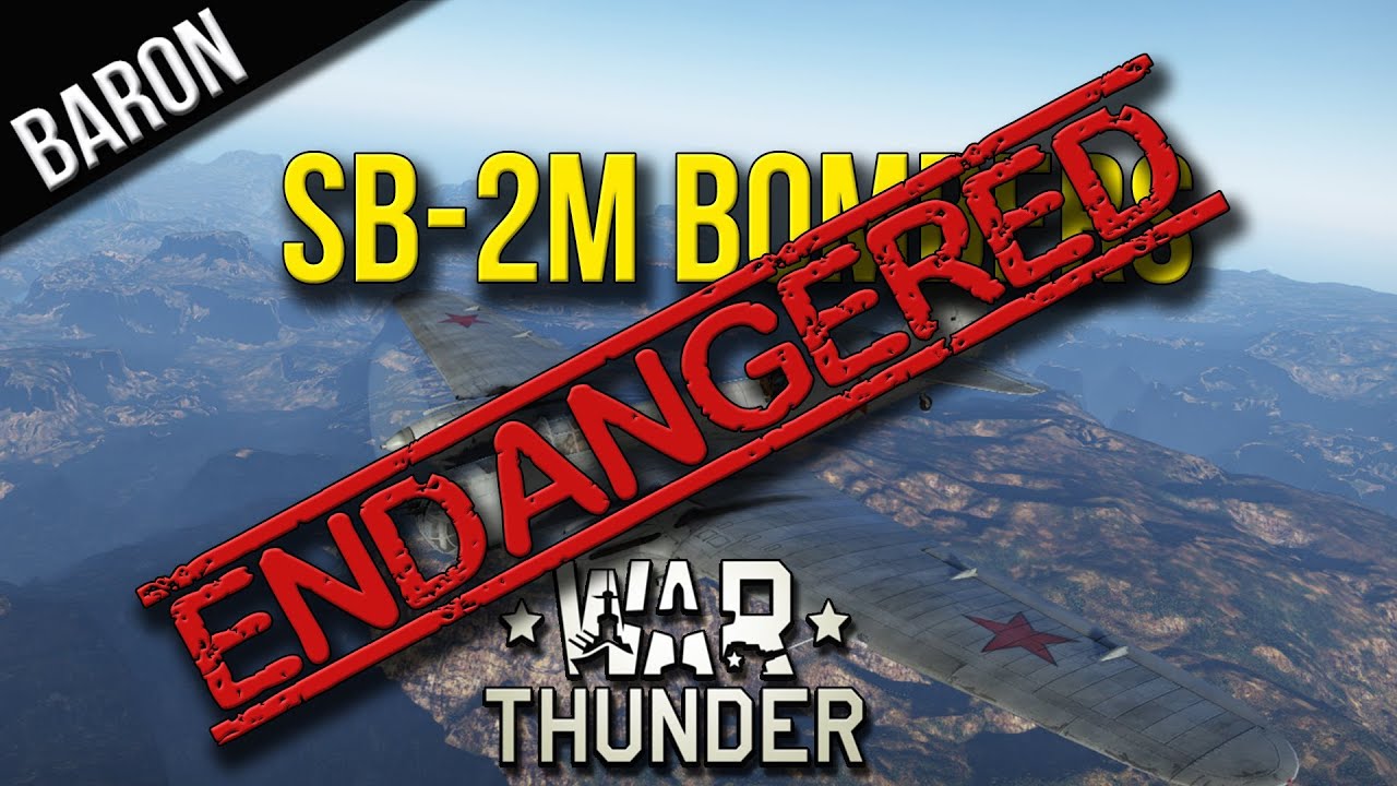 War Thunder &mdash; СБ-2М: бомбометание на &laquo;вымирающих&raquo; самолётах!