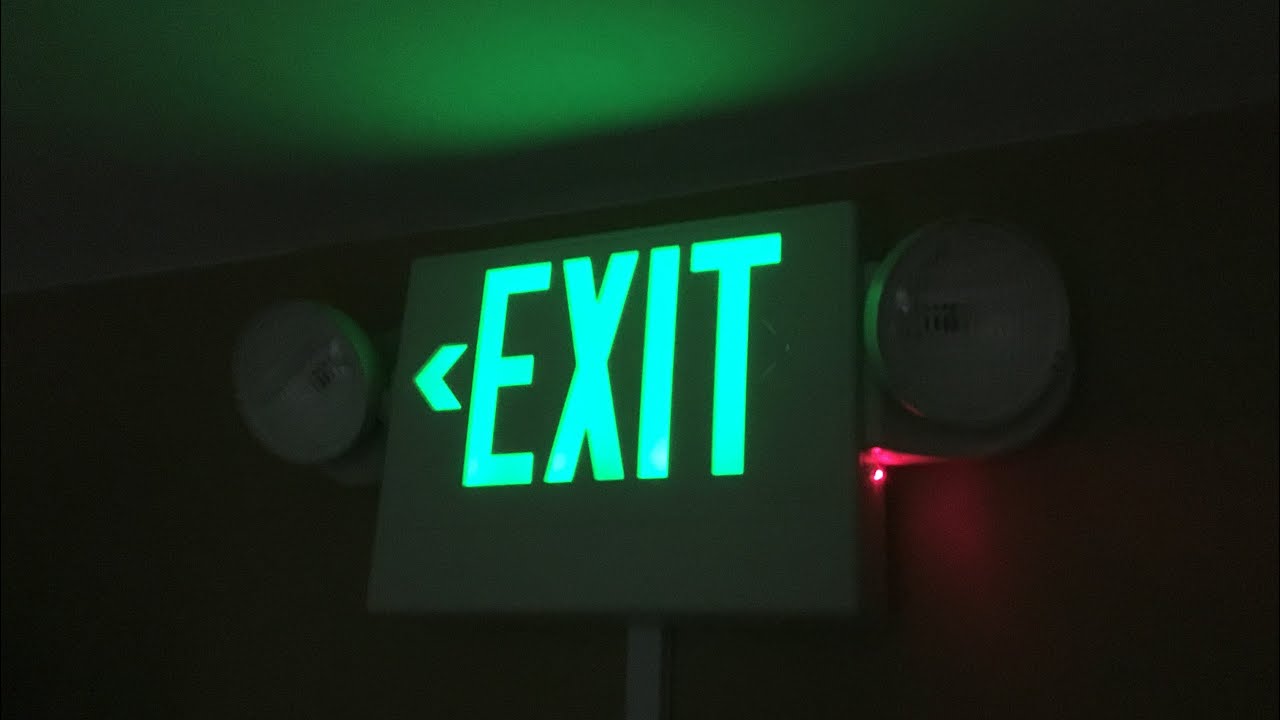 Exit Sign Setup 12 | Sure-Lites Again