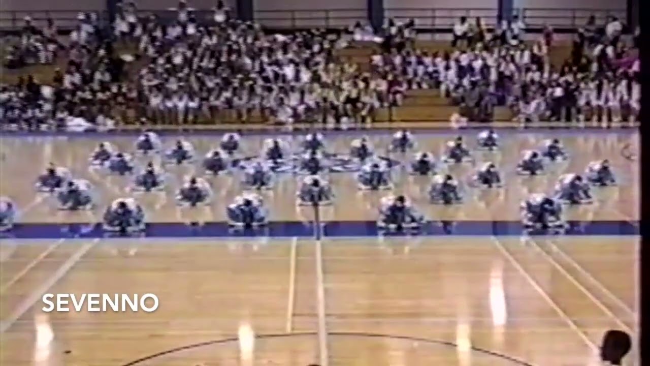 Carnegie Jr  High  Large Drill  Team at MDDTUSA 1994 at El Camino College