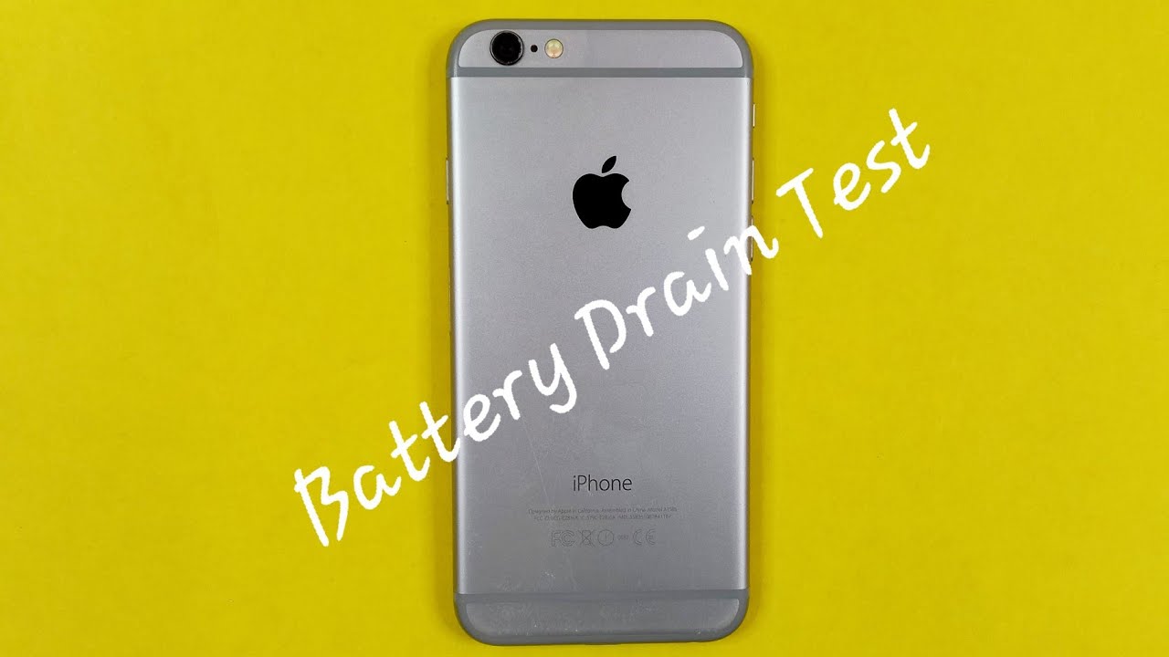 Apple Iphone 6 PUBG BATTERY DRAIN! TEST 95% TO 72%!