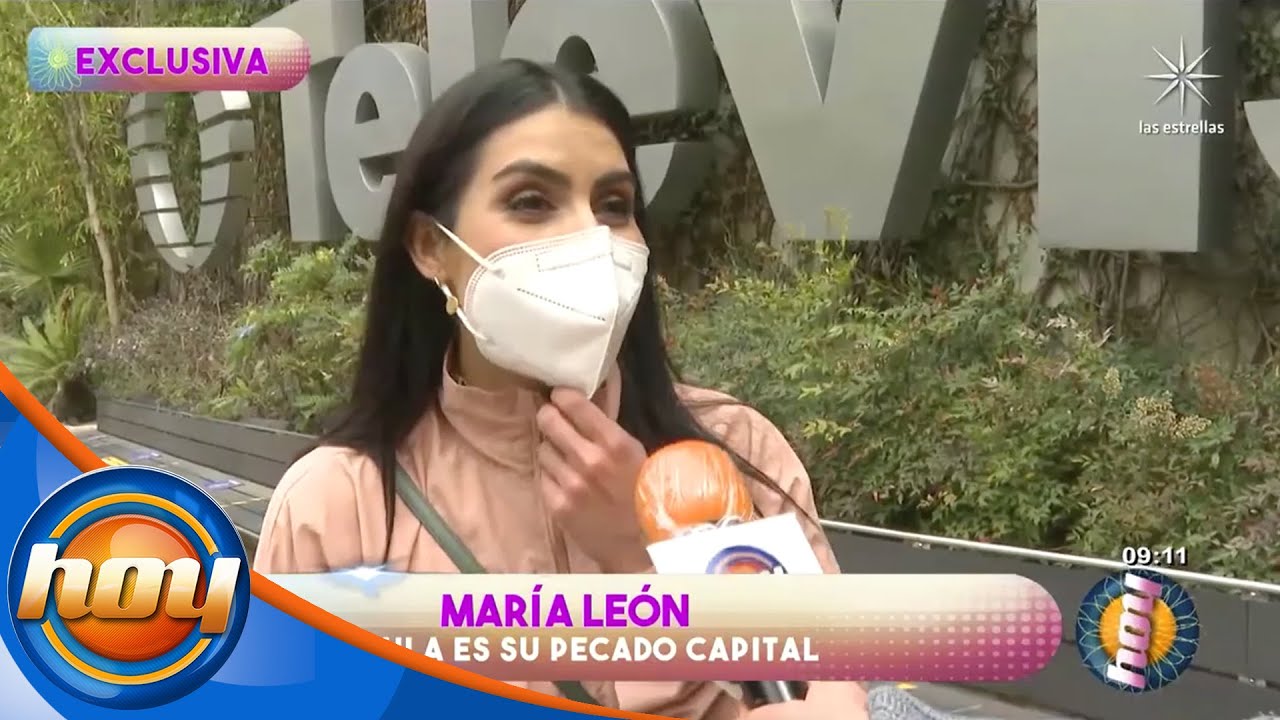 Mar&iacute;a Le&oacute;n confiesa su mayor pecado capital | Programa Hoy