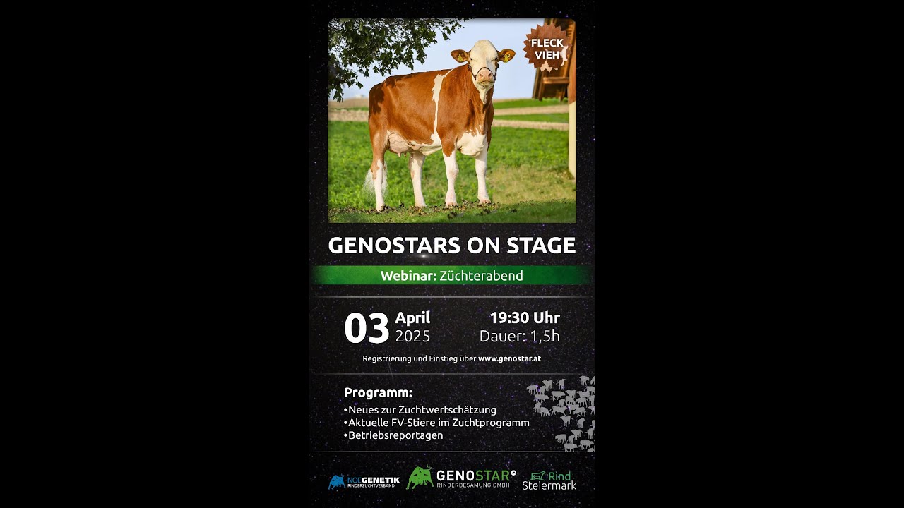 Genostars on Stage Webinar April 2025 - Aufzeichnung