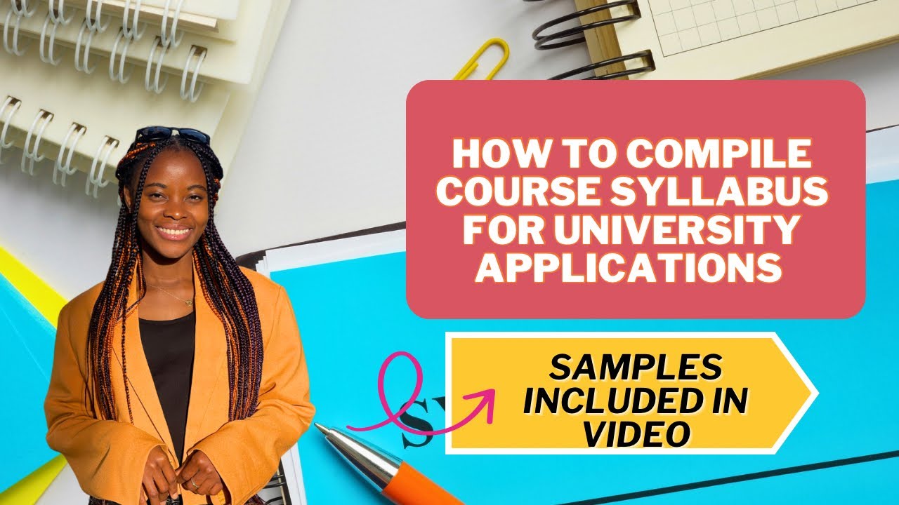 HOW TO COMPILE COURSE SYLLABUS FOR UNIVERSITY APPLICATIONS IN ITALY | STUDY IN ITALY 2025