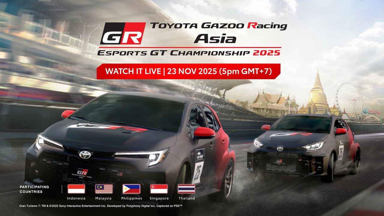TOYOTA GAZOO Racing Asia Esports GT Championship 2025