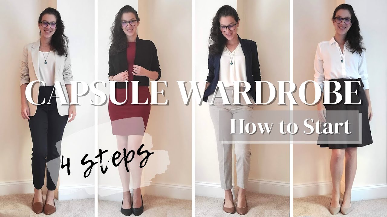 Best Way to Start a Capsule Wardrobe, Only 4 Steps