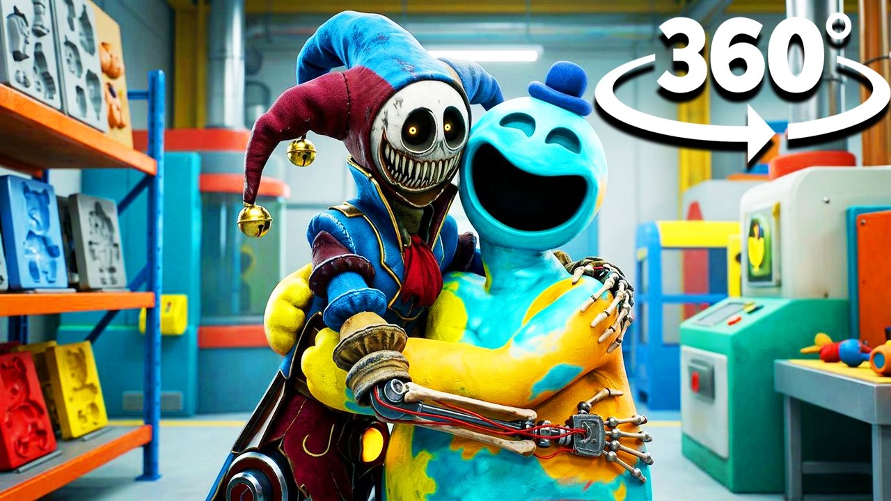 Epic Dating with the VILLAINS Dowie and Prototype Poppy Playtime! VR 360