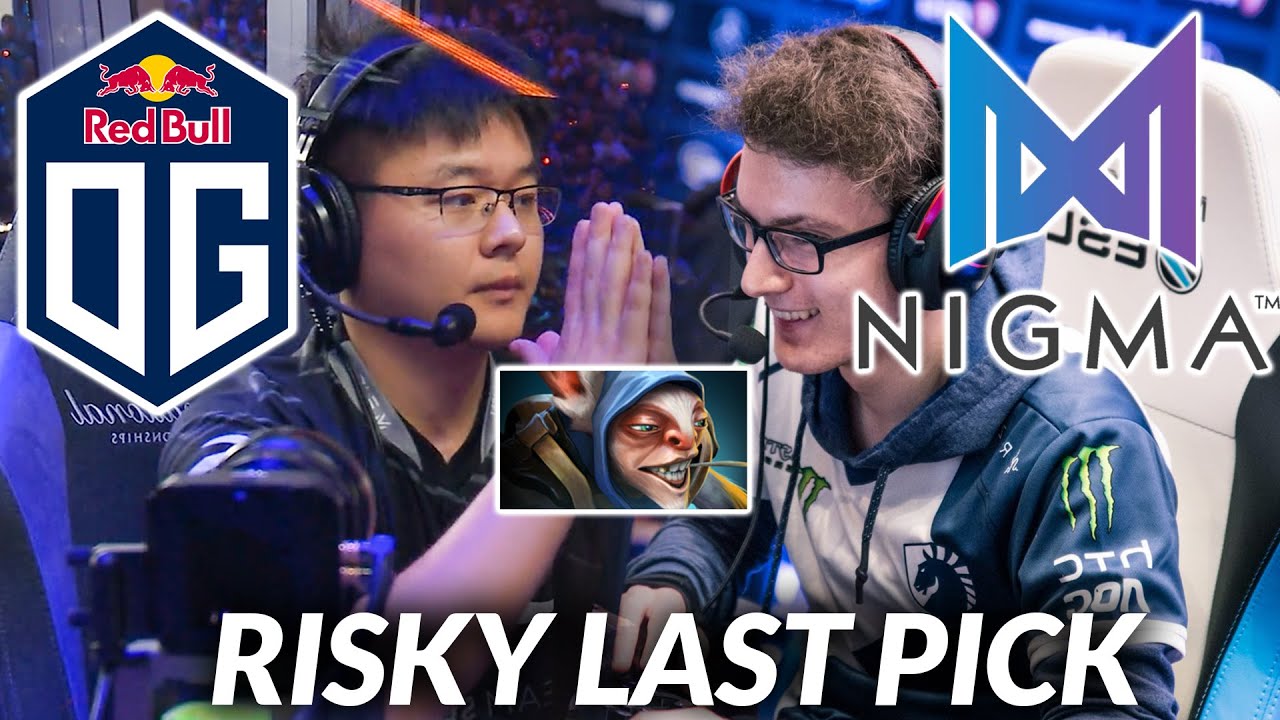 OG vs NIGMA - MIDONE Meepo - Risky Last Pick Game 1