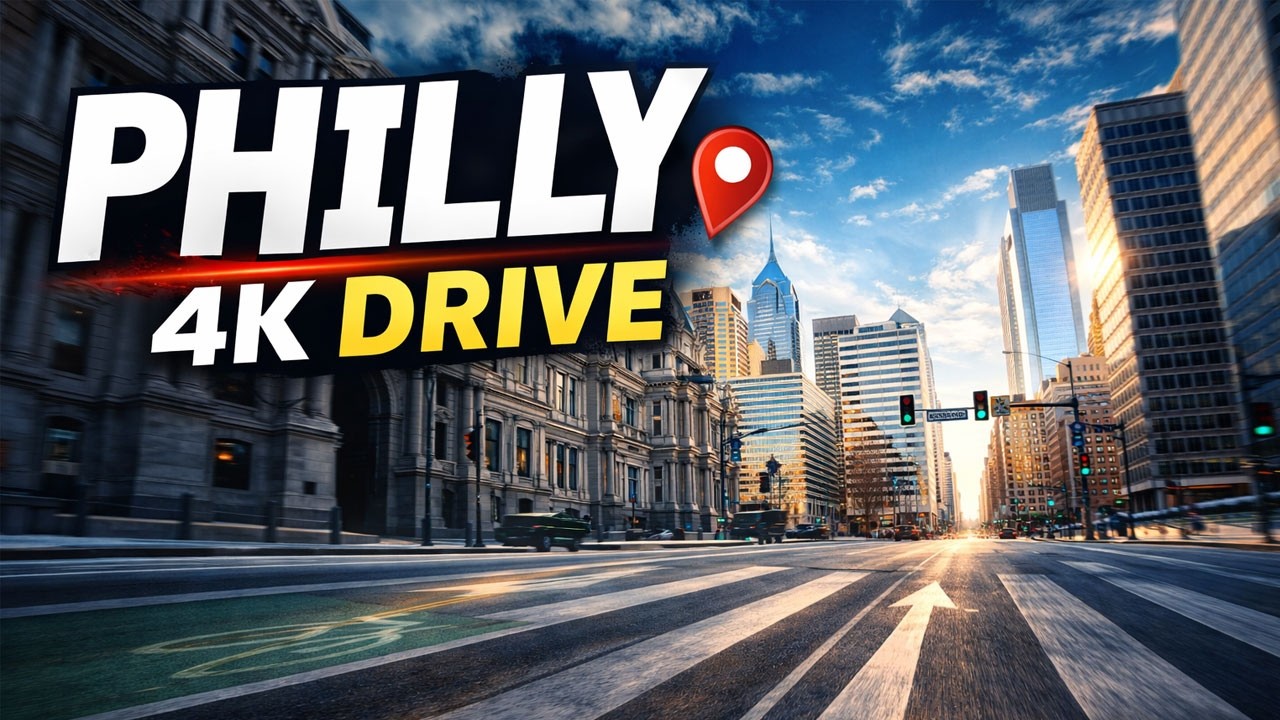 What Driving in Philadelphia Is Really Like | 4K POV
