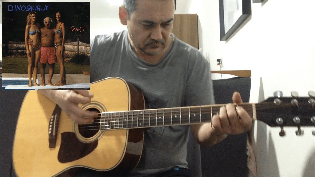 Dinosaur Jr - Quest (acoustic guitar cover)