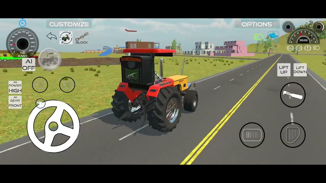 #hmt5911 Indian 3D 🚜JHOTTA tractor fas Gaya Kichad Me Do💪Doli Ke Sath🦅HMT tractor nikala Kichad Se🚜🏁