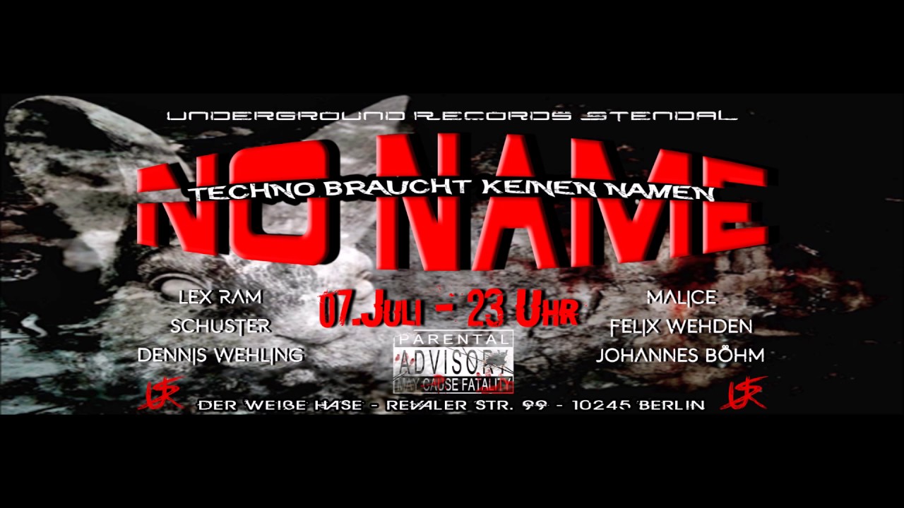 Lex Ram @ NO NAME - 
