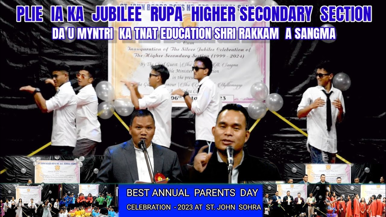 PYNKMEN KI KHYNNAH SKUL KA ST. JOHN BOSCO SOHRA IA KI KMIE KI KPA HA KA SNGI PARENTS DAY.