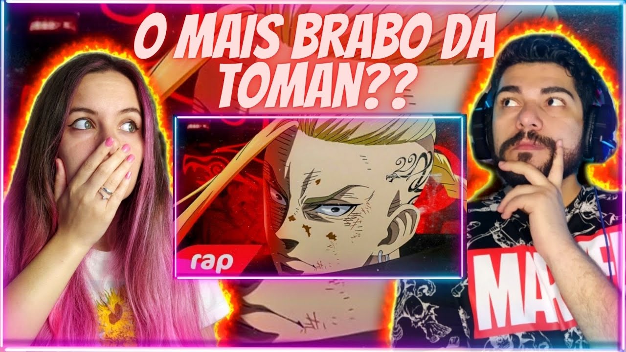 REACT | Rap do Draken (Tokyo Revengers) - CUIDADO COM O DRAGÃO | NERD HITS | 7 MINUTOZ