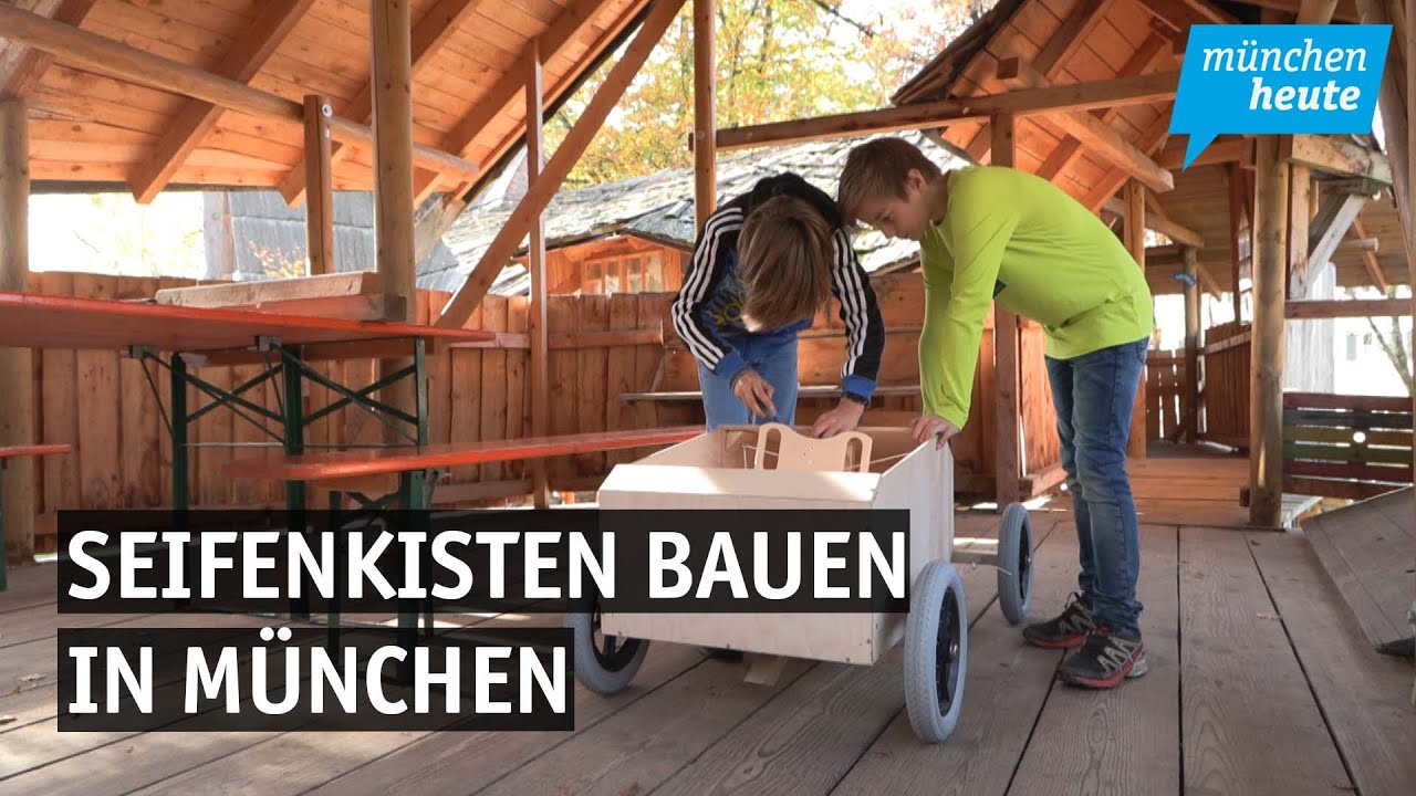 Seifenkisten bauen in den Herbstferien
