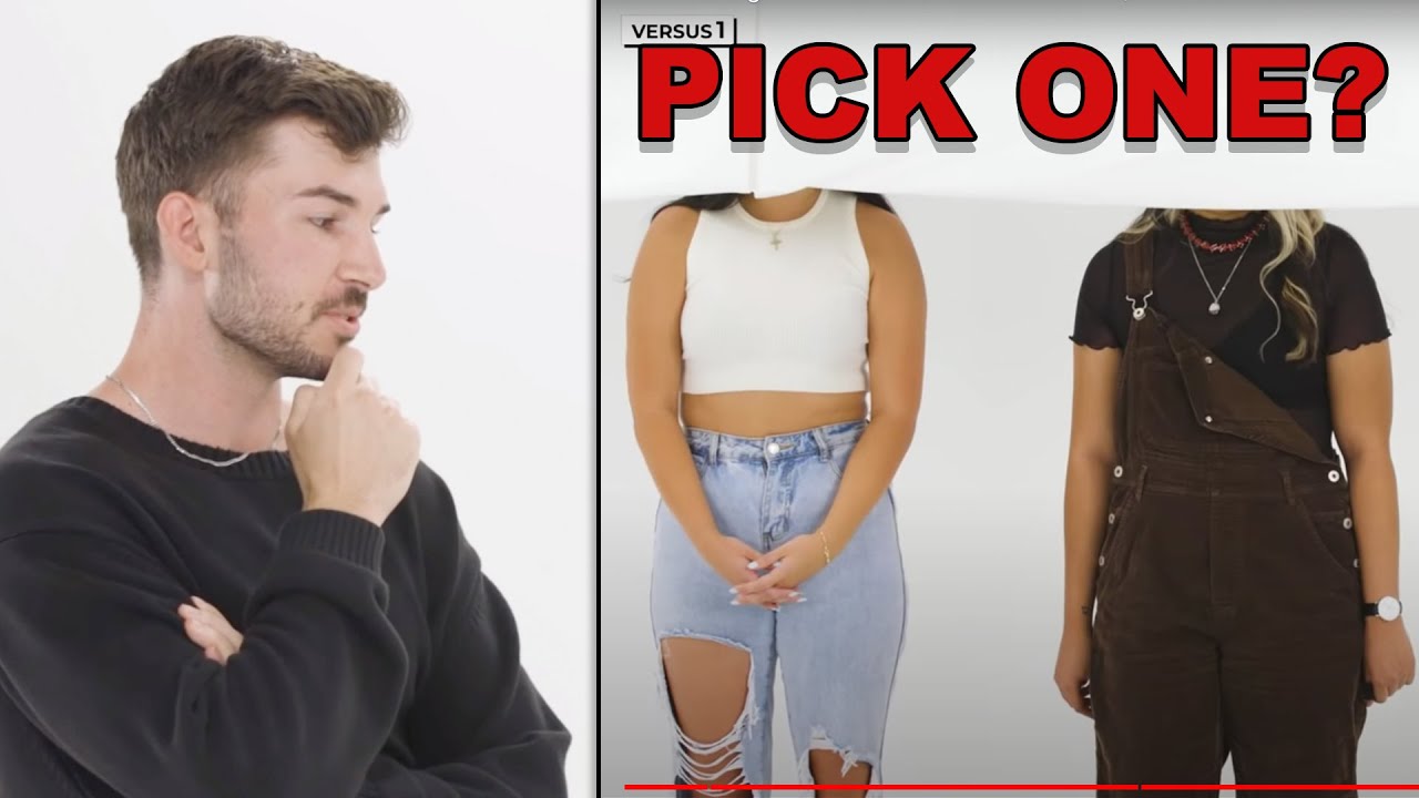 GUY PICKS GIRLS BASED ON THEIR OUTFITS!