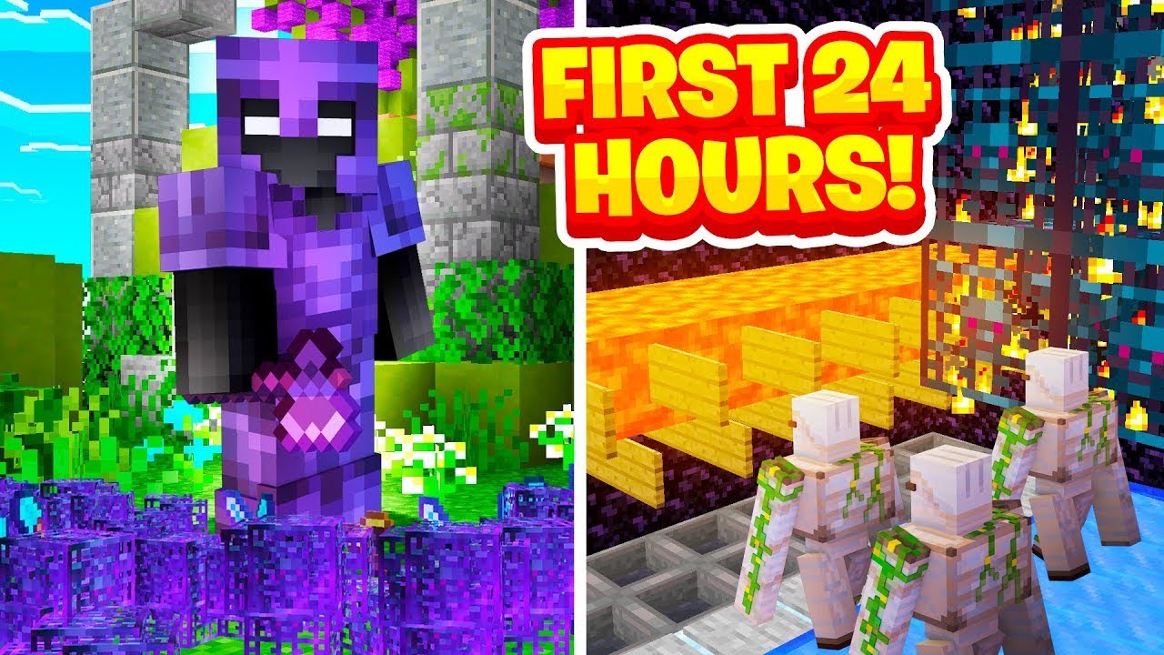 Фракции Minecraft №1 *САМЫЕ БОГАТЫЕ* за первые 24 часа... (БЕЗУМИЕ)