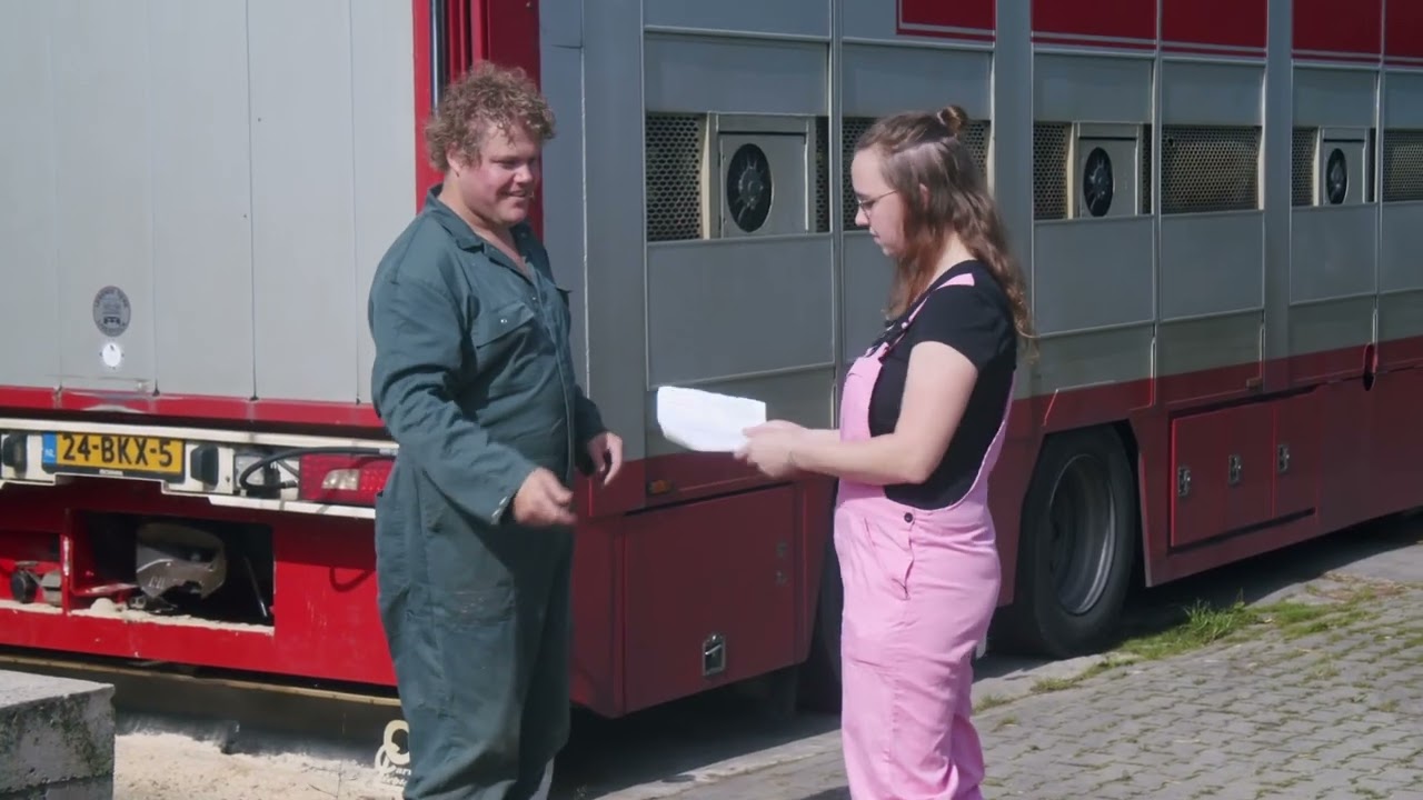 Hoe worden de varkens vervoerd? Varkensvragen Seizoen 3 AFL 7 (1080p)