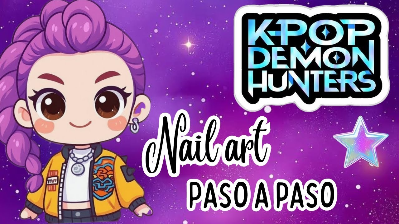 Uñas guerreras k-pop 