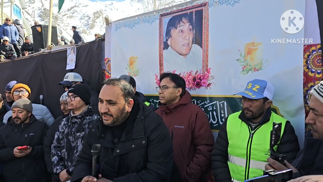 Funeral Procession of Qamar Ali Akhoon at Sangrah