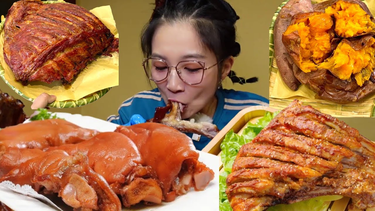【逛吃天津】小猪猪来到天津开始贴冬膘！超大羊排土窑烤肉，一口咬下去满嘴流油！【逛吃小猪猪】