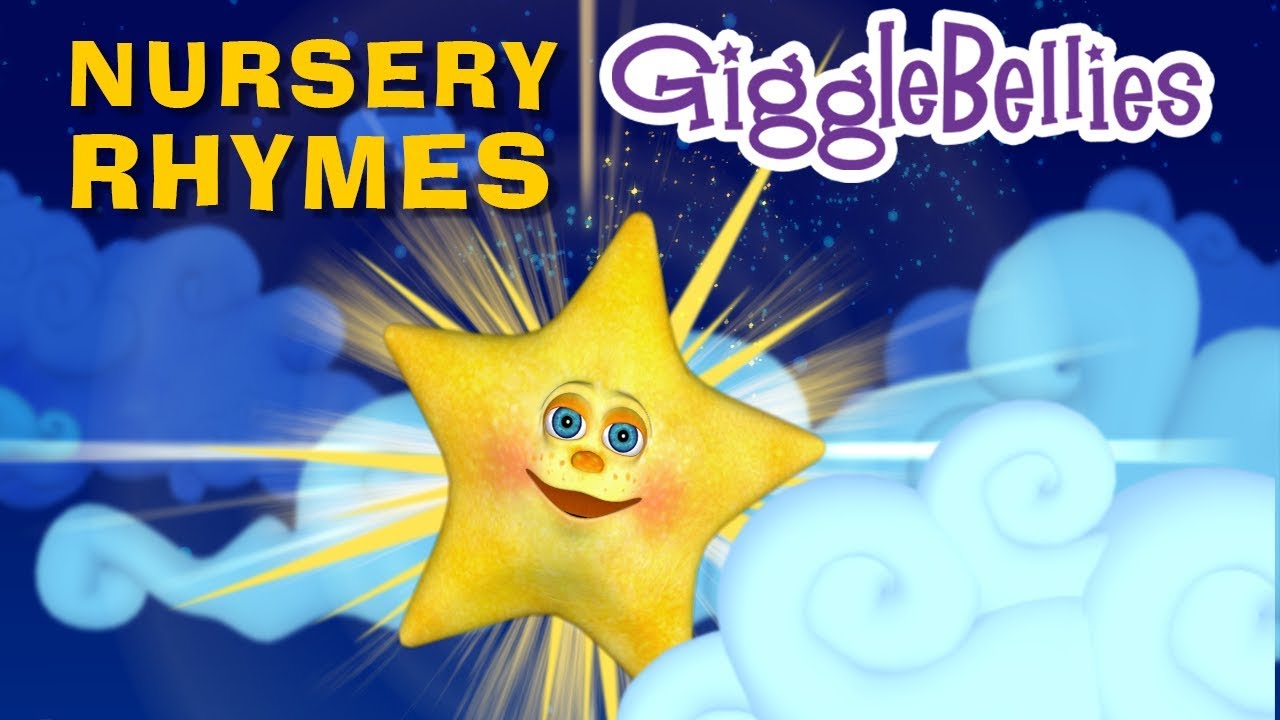 Twinkle Twinkle Маленькая звезда | Питомник рифмы | Детские песни | Детские рифмы от GiggleBellies