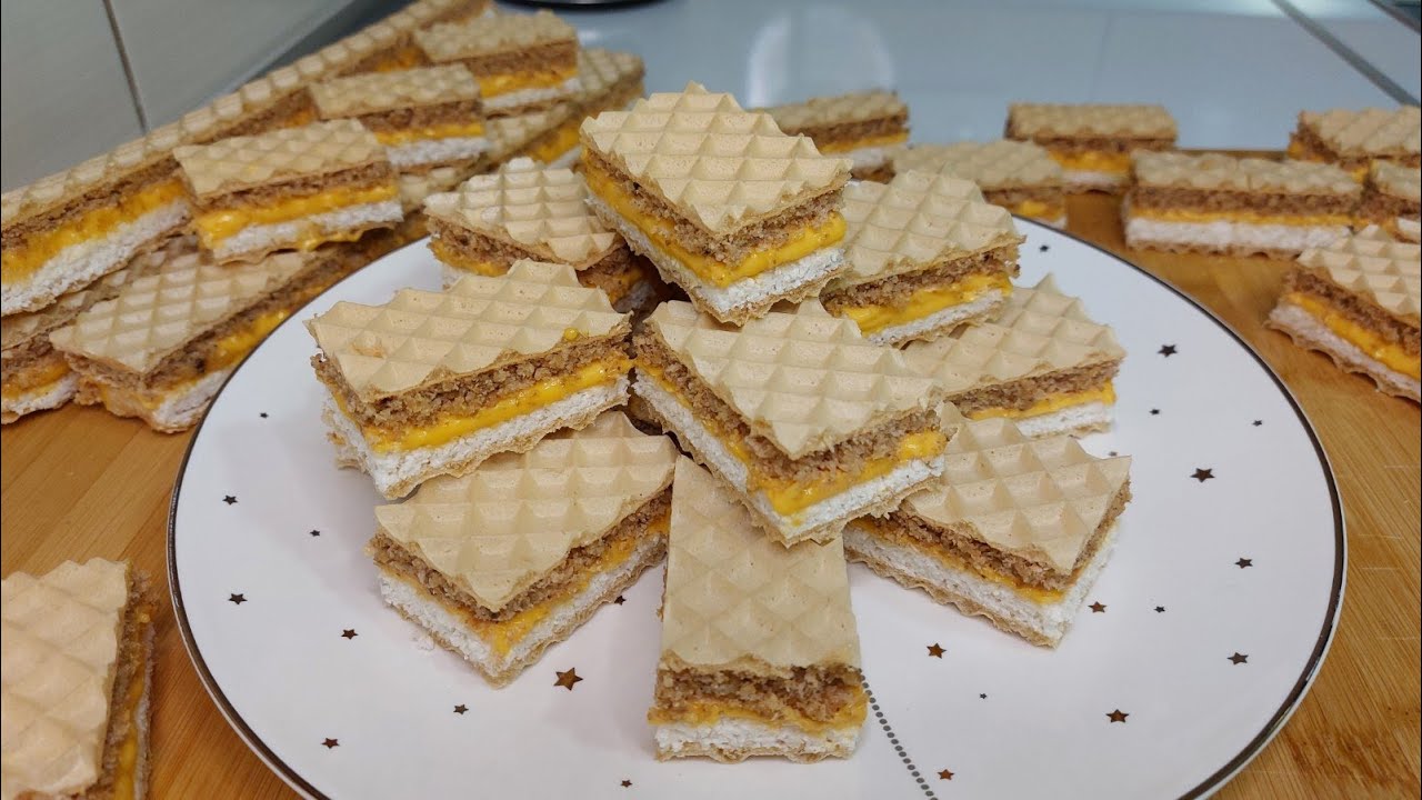 Stari recept za trobojnu oblatnu💥-Tricolor wafer❗️
