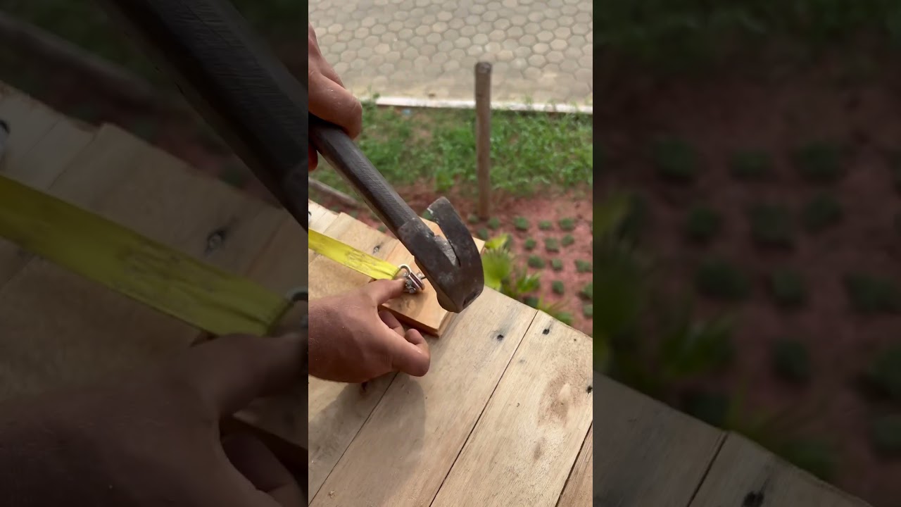 Ele Usou Uma Técnica incrível para fechar o assoalho da sua casa