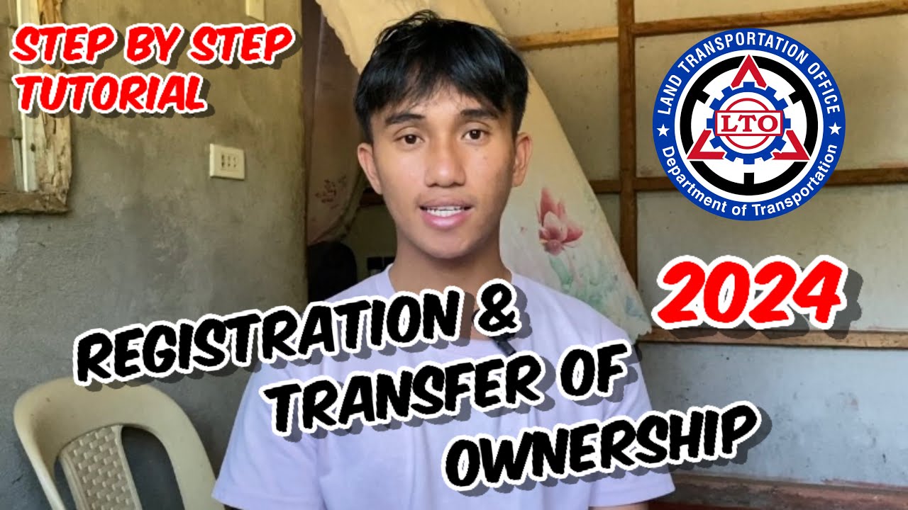 Steps on how to register and transfer of ownership of a motor vehicle 2024
