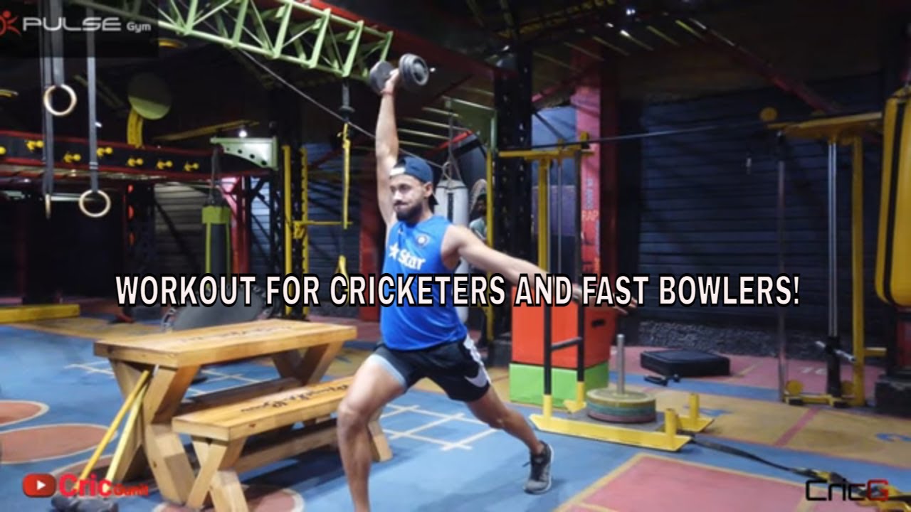 FAST BOWLER'S Gym training and exercises  with Vineet Panwar India U -19 and Ranji Trophy player.