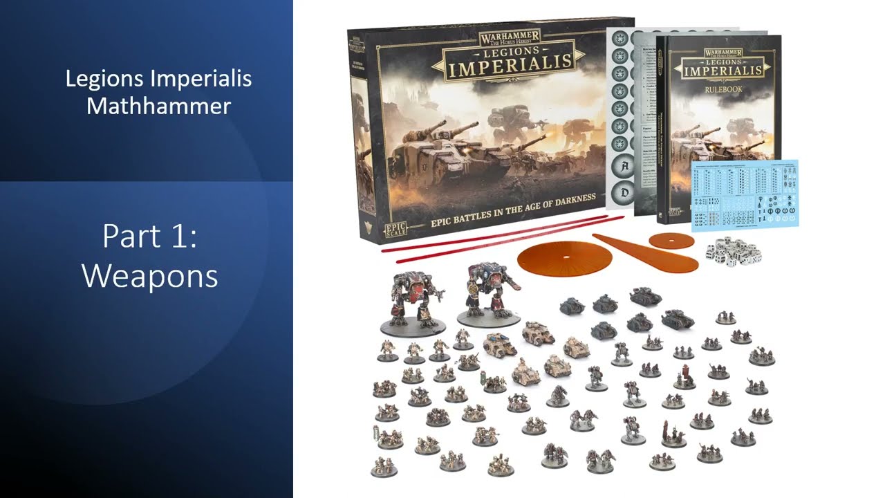 Legions Imperialis: Ranged Weapon Effectiveness