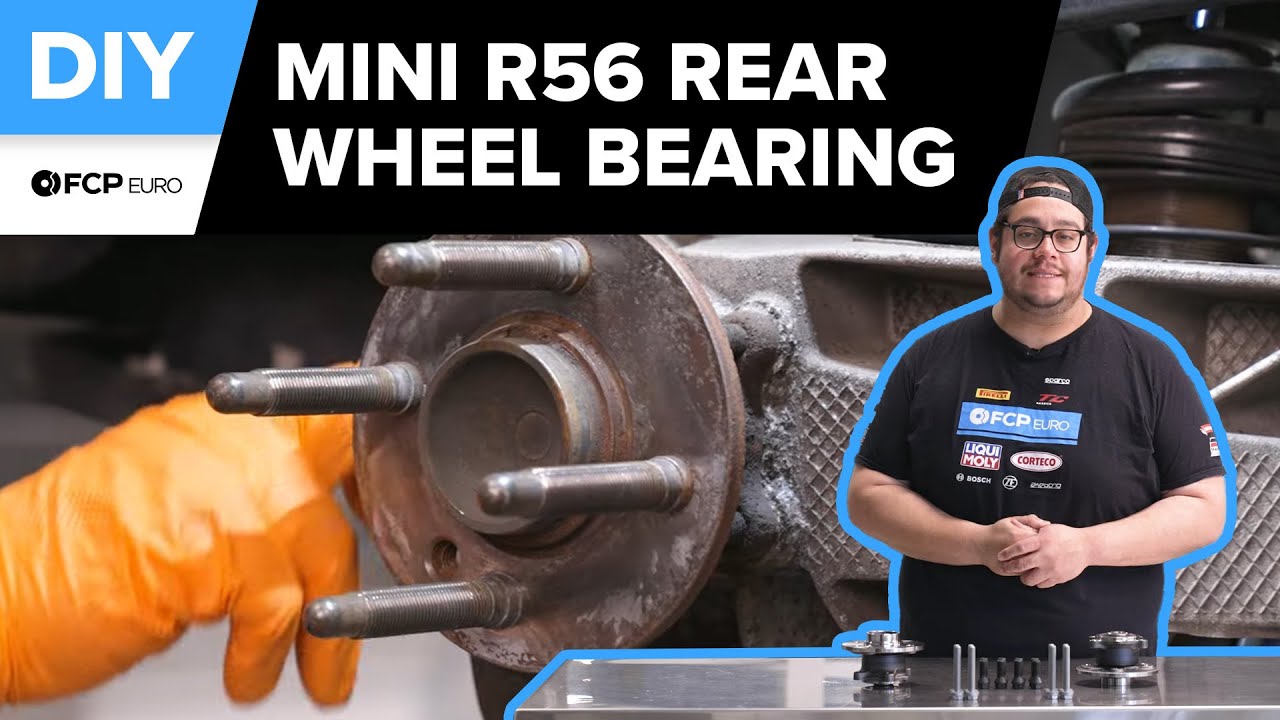MINI R56 Cooper S Rear Wheel Bearing Replacement DIY (2007-2014 MINI Cooper R56, Cooper S, JCW)