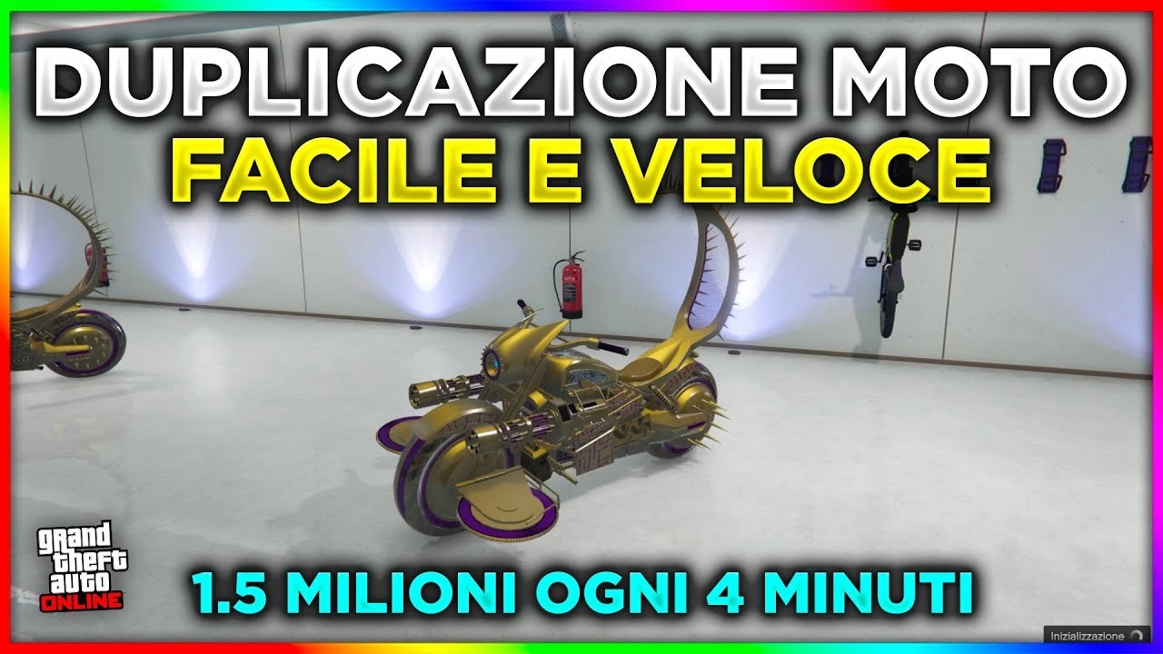 Glitch DUPLICAZIONE MOTO Facilissima GTA 5 Online ITA - Ogni 4 Minuti NO TARGA PERSONALIZZATA