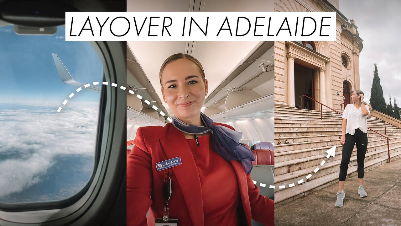ADELAIDE VLOG - Day In The Life Of A Flight Attendant  // VLOG 10