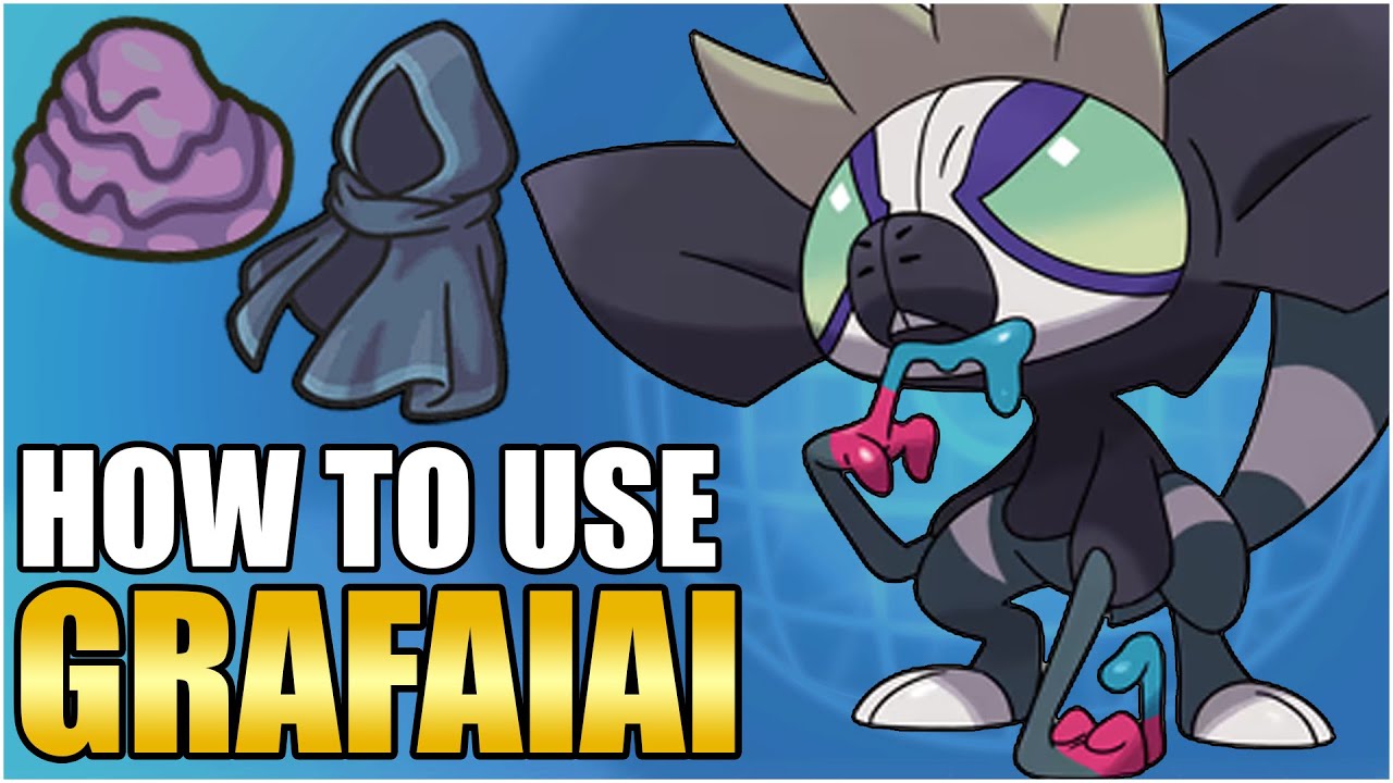 Best Grafaiai Moveset Guide - How To Use Grafaiai Competitive Doodle VGC Pokemon Scarlet Violet