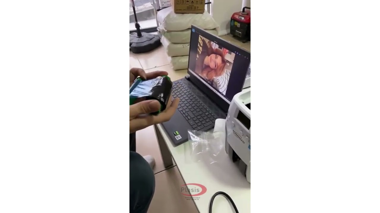 Pointman kart yazıcı ribon renkli şerit yükleme takma nasıl takılır