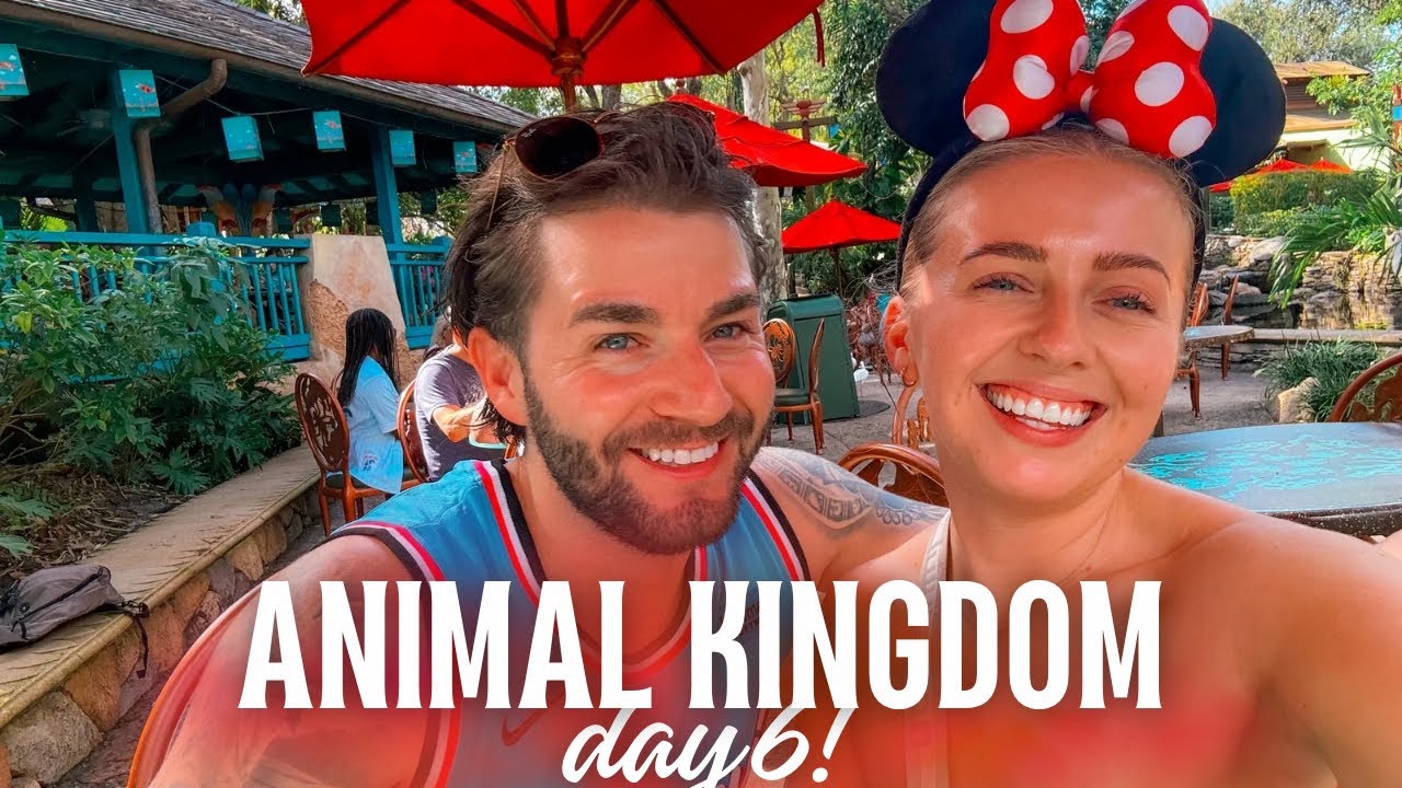 WALT DISNEY WORLD VLOG! ✨ DAY 6 🐭 Animal Kingdom | Magic Kingdom  | Disney Springs - De-Luxe Burger