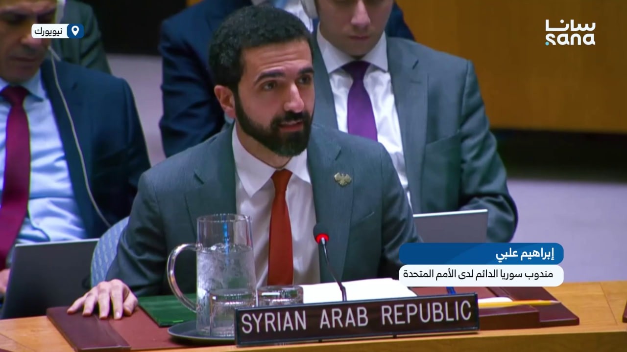علبي في جلسة لمجلس الأمن: التزام سوريا بنصوص اتفاقية حظر الأسلحة الكيميائية أصبح عهداً مقدساً