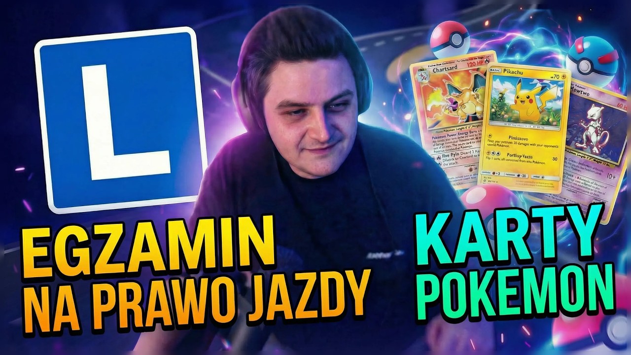 DMGPOLAND | KARTY POKEMON, EGZAMIN NA PRAWO JAZDY!