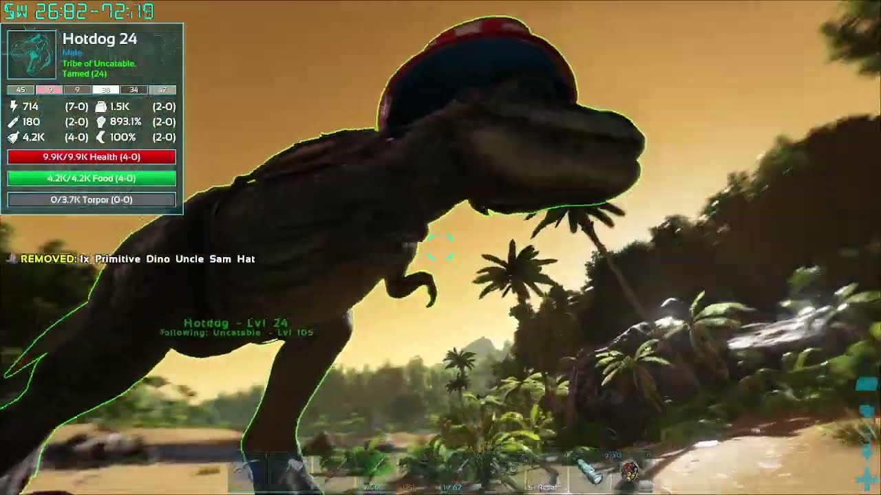 ARK: Immersive Taming Mod | Taming a Paleo Rex