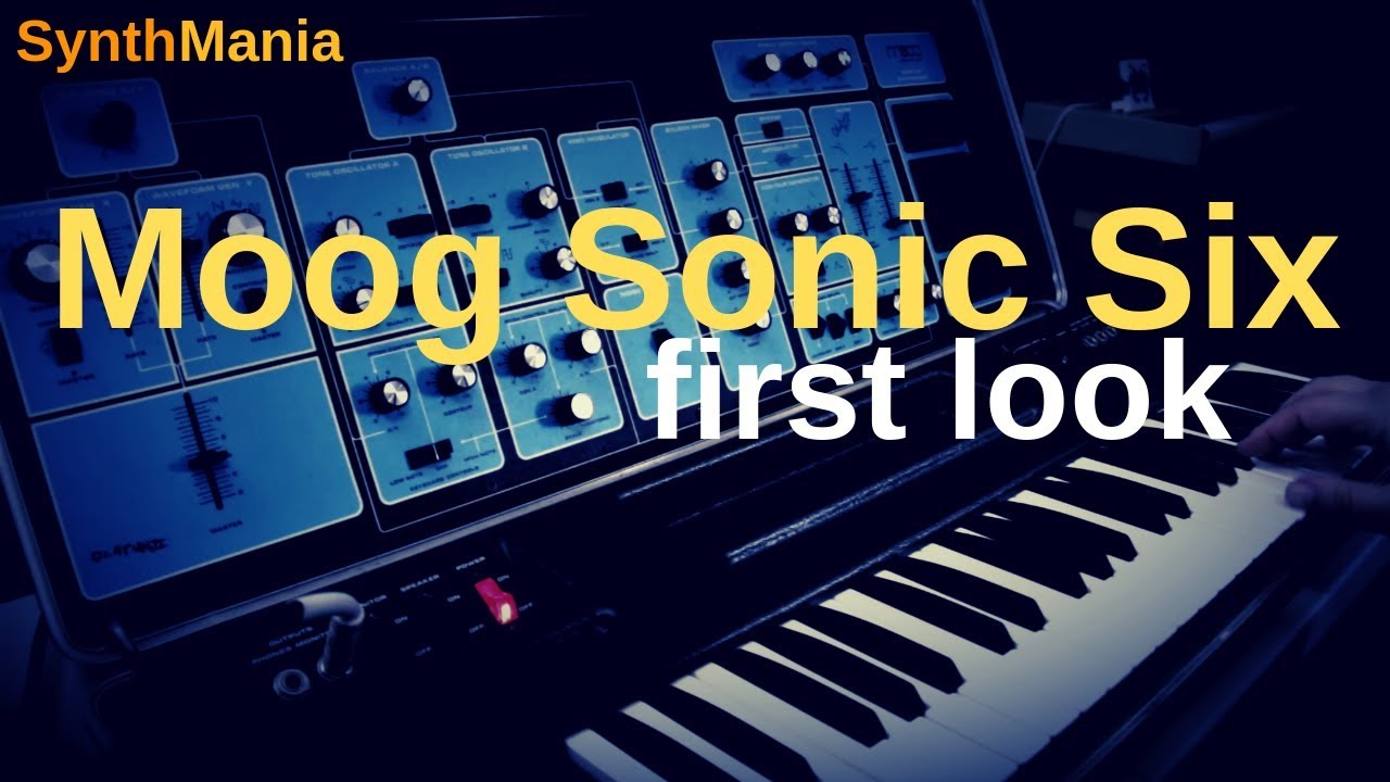 Moog Sonic Six - first look