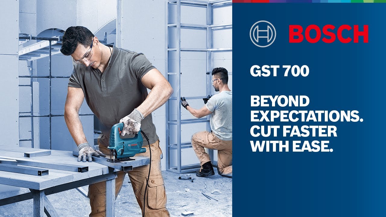 Bosch GST 700 Professional Jigsaw | Metal Cutting Machine | Wood Working Tools