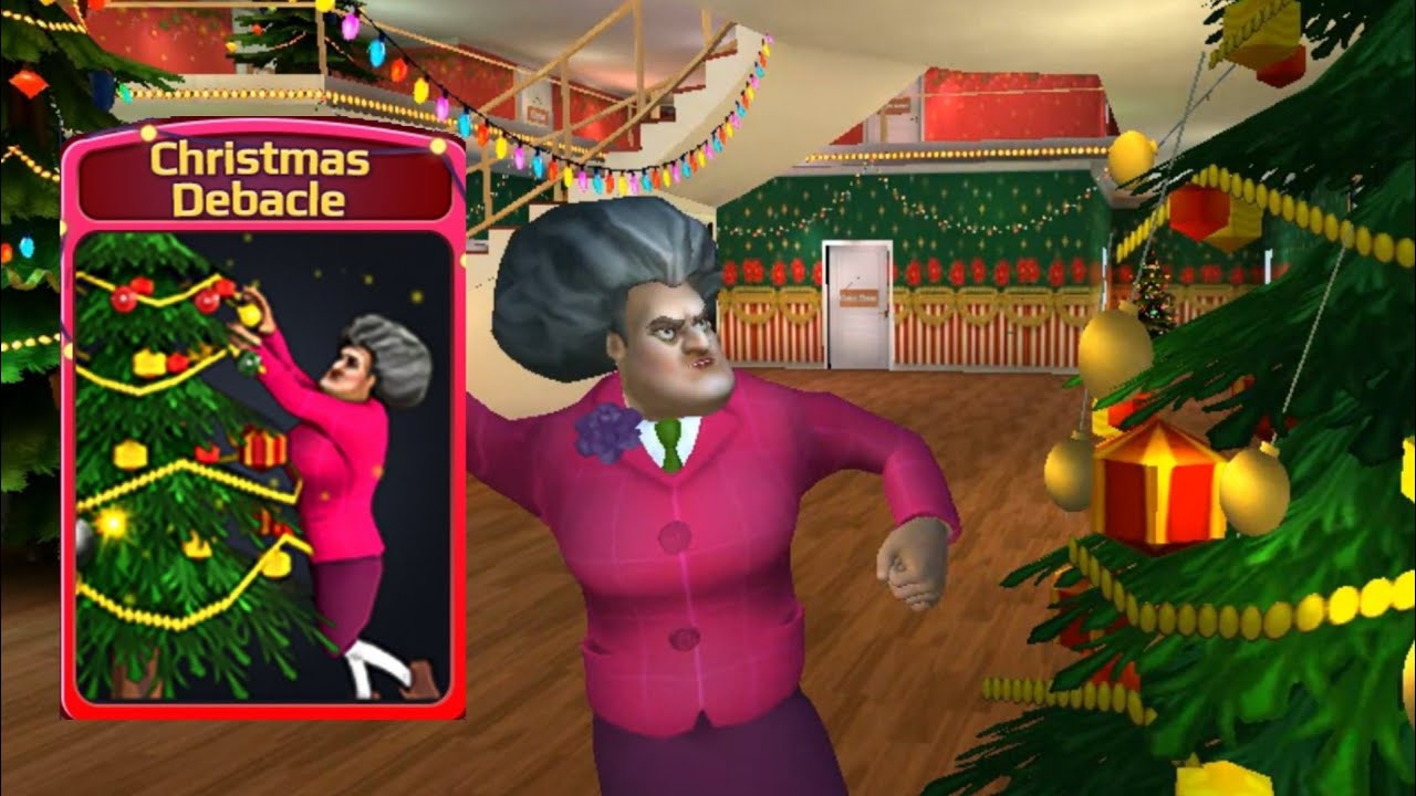 Scary Teacher 3D Christmas Debacle