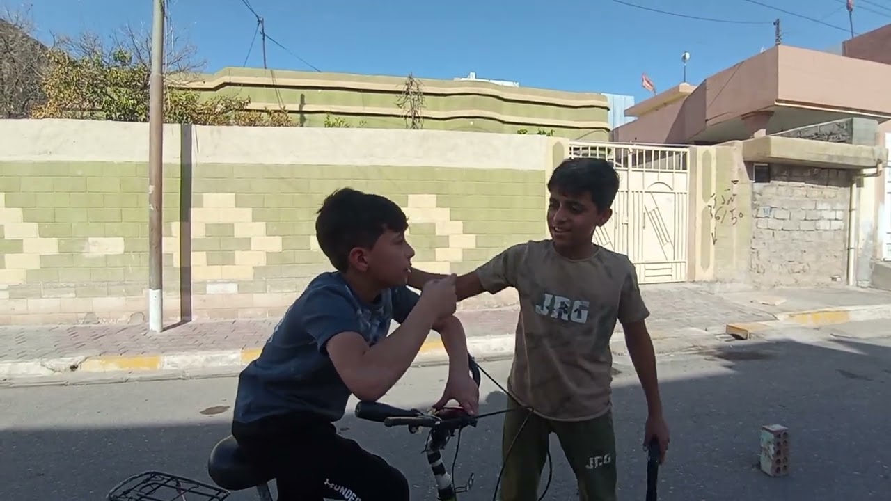 ابن حجي ياخد خاوه😂تحشيش 