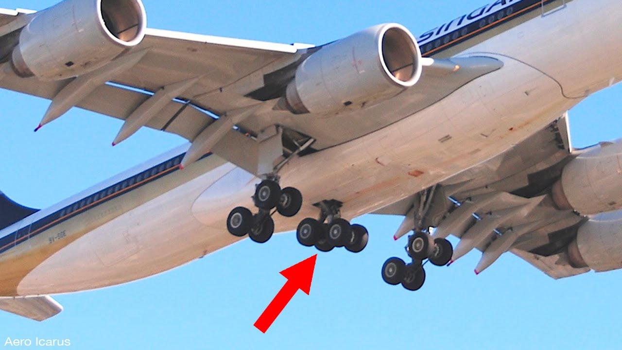 Pourquoi certains avions sont équipés d’un train central ?