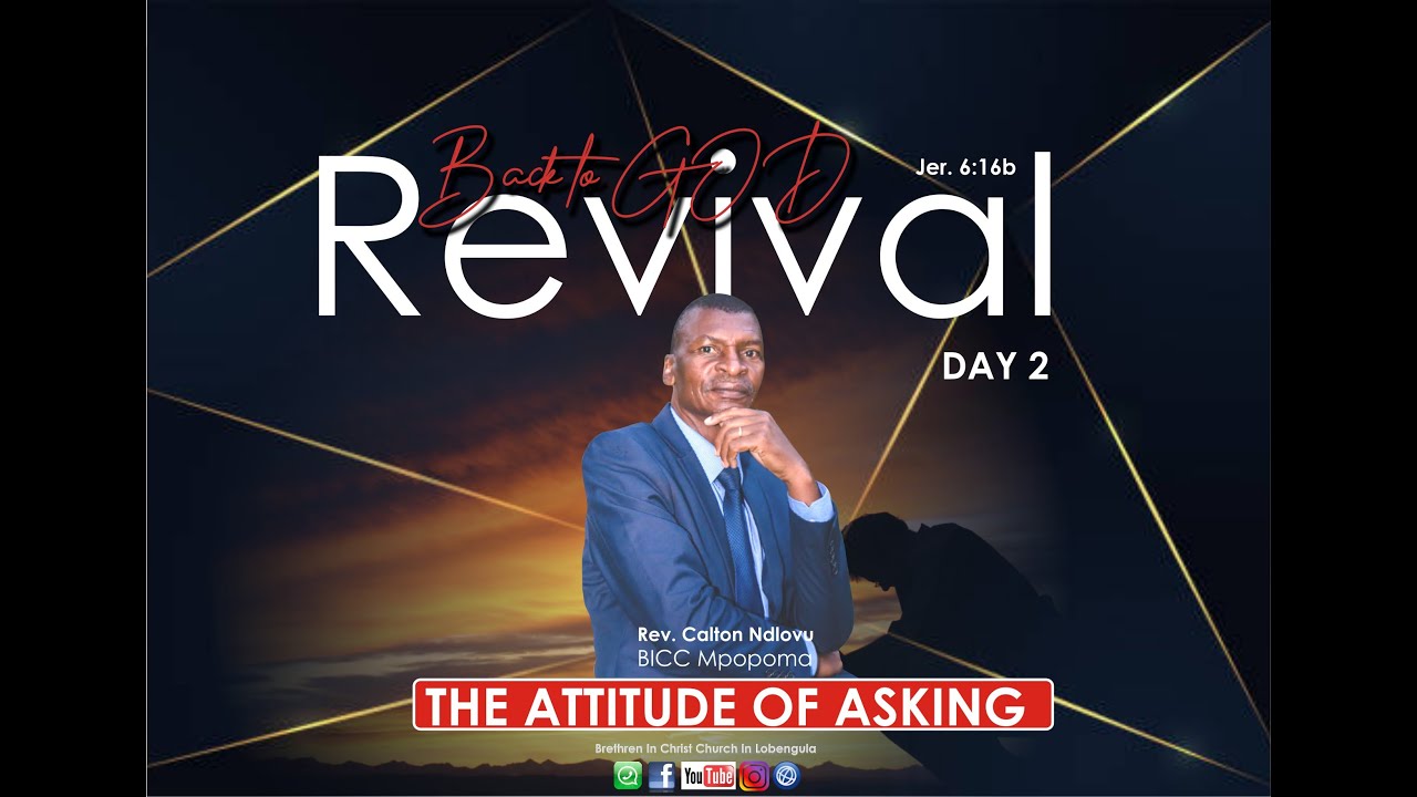 Back to God revival - Rev. Carlton Ndlovu
