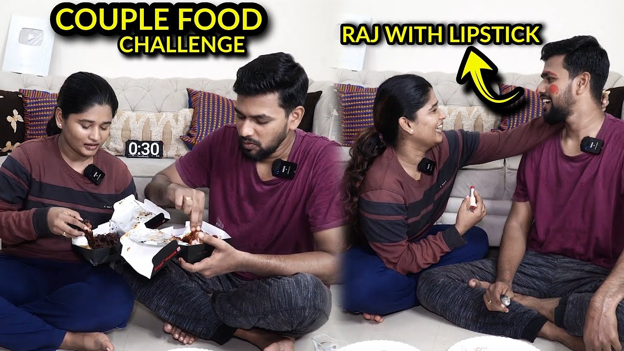 Couple Eating Challenge🤯🥵