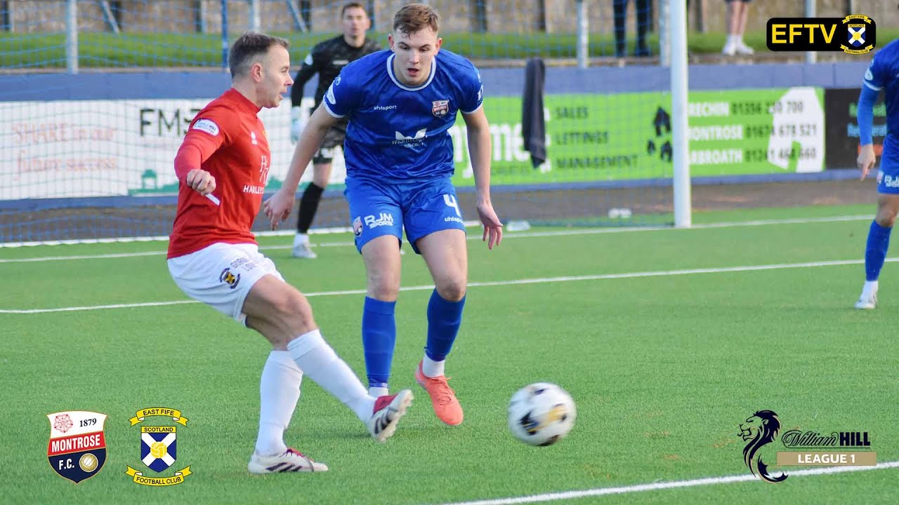 HIGHLIGHTS | Montrose 2-1 East Fife