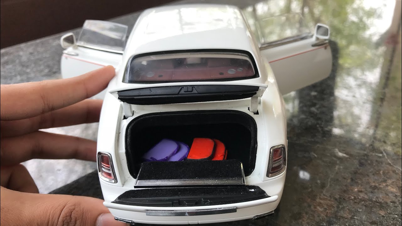 Diecast Unboxing-2009 Rolls Royce Phantom Coupé 1:18 Rolls Royce Collections